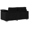 vidaXL Sofa 120cm Sort Stof