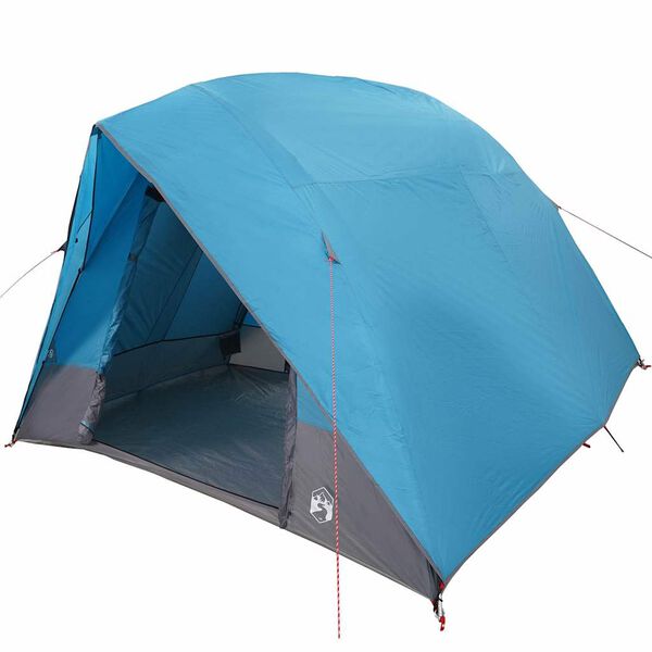 vidaXL Camping telt med tag med opbevaring Bl&aring; 320 x 275 x 190 cm taft