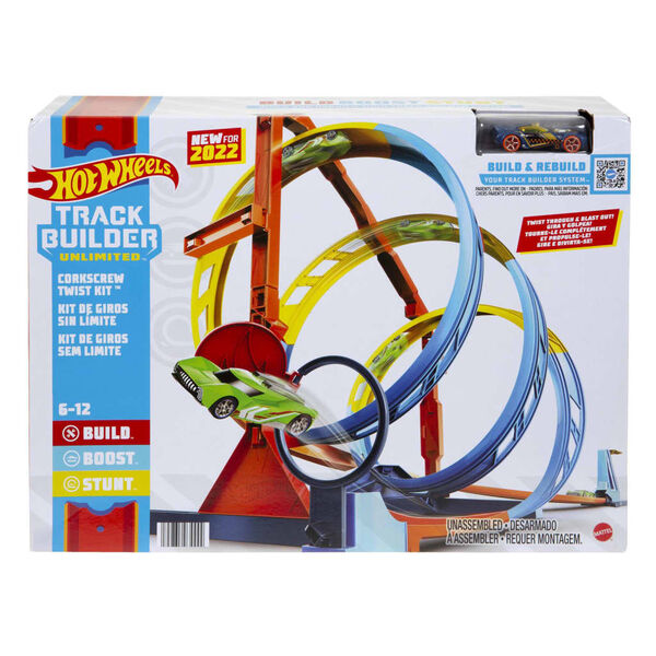 Hot Wheels racerbanes&aelig;t Corkscrew Twist