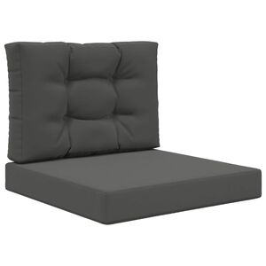 vidaXL Udend&oslash;rs Sofa Pude Polyester Antracit 60 x 60 cm