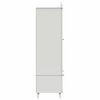 vidaXL Tavle Garderobe ROROS Hvid 90 x 45 x 165 cm Konstrueret tr&aelig;