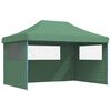 vidaXL Party Tent Gr&oslash;n 292 x 440 x 315 cm Oxford stof