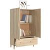 vidaXL skab 70x31x115 cm konstrueret træ sonoma-eg