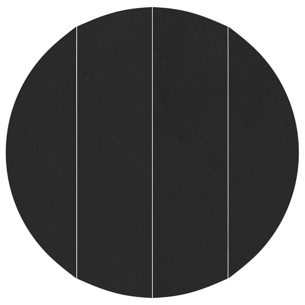 vidaXL Pool Bundark Sort &Oslash; 458 cm Non-woven stof