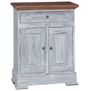 vidaXL Opbevaringsskab 63 x 30 x 79 cm Massiv Mahogni