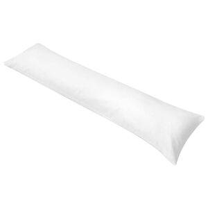 131582 vidaXL kropspude til sidesovende 40 x 145 cm hvid