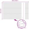 vidaXL Hegnsp&aelig;l S&oslash;lv 25 x 1,6 m (36 mm mesh) St&aring;l