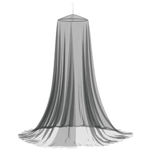 vidaXL Myggenet til seng 3 stk. 156 mesh Sort ⌀56 x 220 cm Polyester