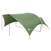 vidaXL Camping tarp vandafvisende Gr&oslash;n 690 x 580 x 255 cm