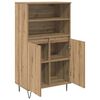vidaXL Highboard Brun 60 x 36 x 110 cm Konstrueret tr&aelig;