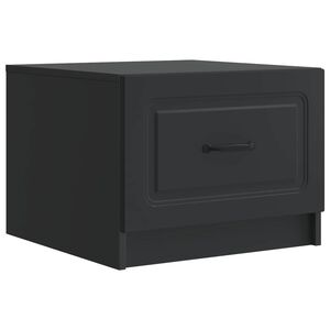 vidaXL Sofabord Sort 49 x 50 x 37 cm Konstrueret tr&aelig;