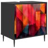vidaXL Badev&aelig;relsesskab HEESCH Sort eg 60 x 40 x 61 cm Konstrueret tr&aelig;