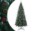 vidaXL Kunstigt Hinged Juletr&aelig; 400 cm 600 LED'er Varm hvid
