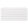vidaXL plantekasse 50x50x23 cm massivt fyrretr&aelig; hvid