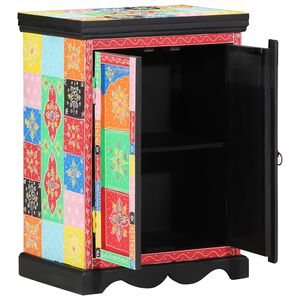 vidaXL Konsolbord med hylde med opbevaring Flerfarvet 50 x 30 x 70 cm