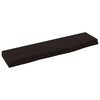 vidaXL v&aelig;ghylde 40x10x2 cm behandlet massivt egetr&aelig; m&oslash;rkebrun