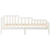 vidaXL daybed uden madras 80x200 cm massivt fyrretr&aelig; hvid