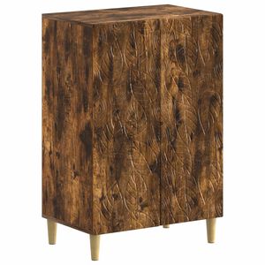 vidaXL Sko skab DELFT 59,5 x 39,5 x 90 cm Konstrueret tr&aelig; R&oslash;get eg