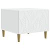 vidaXL Sofabord Hvid 50 x 49 x 40 cm Konstrueret tr&aelig;