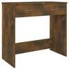 vidaXL skrivebord 80x40x75 cm konstrueret tr&aelig; r&oslash;get egetr&aelig;sfarve
