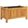vidaXL plantekasse med for 54x31x30 cm massivt akacietr&aelig;