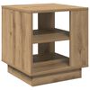 vidaXL sofabord 40x40x43 cm konstrueret tr&aelig; kunsteg
