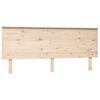 vidaXL sengeg&aelig;rde 184x6x82,5 cm massivt fyrretr&aelig;