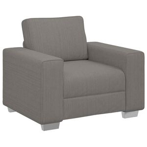 vidaXL sofastol 100x77x82 cm fl&oslash;jlsstof lysegr&aring;