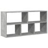 vidaXL v&aelig;ghylde 100x25x50 cm konstrueret tr&aelig; betongr&aring;