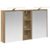 vidaXL Badev&aelig;relsesskabs&aelig;t 3 stk. 106 x 16 x 62,5 cm Konstrueret tr&aelig;