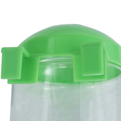 vidaXL drikkeflaske til små dyr grøn