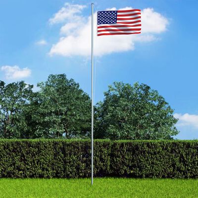 vidaXL det amerikanske flag 90x150 cm