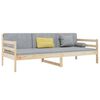 vidaXL daybed uden madras 80x200 cm massivt fyrretr&aelig;