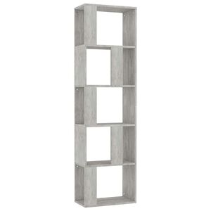 vidaXL bogreol/rumdeler 45x24x159 cm konstrueret tr&aelig; betongr&aring;