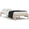 vidaXL sengeramme 90x200 cm massivt fyrretr&aelig;