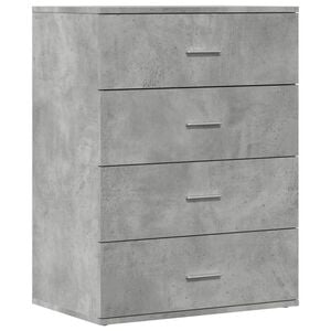 vidaXL sk&aelig;nk 60x39x80 cm konstrueret tr&aelig; betongr&aring;