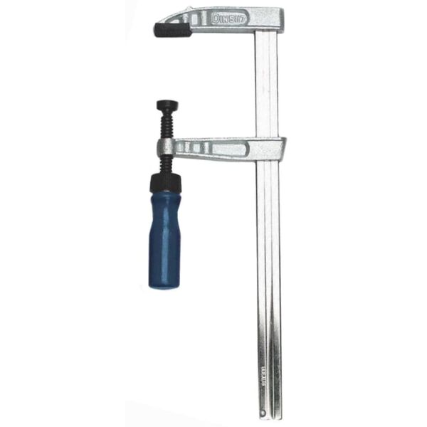 Br&uuml;der Mannesmann F-skruetvinge 120 x 800 mm st&aring;l 90428