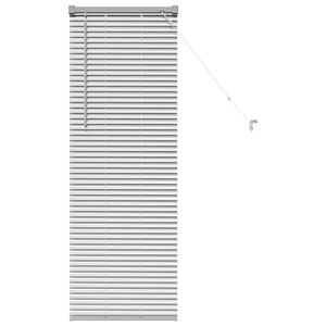 vidaXL Persienner S&oslash;lv 130 x 45 cm Aluminium