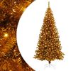 vidaXL Juletr&aelig; Guld 180 cm PET