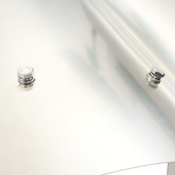 vidaXL skorstenshætte i rustfrit stål 60 x 80 x 39 cm