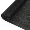 vidaXL afsk&aelig;rmning 2x25 m HDPE 195 g/m&sup2; sort