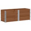 vidaXL pallerammer 3 stk. 150x50 cm massivt fyrretr&aelig; brun