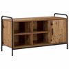 vidaXL Sko skab 100 x 39,5 x 55,5 cm Konstrueret tr&aelig; Gammelt tr&aelig;
