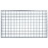 vidaXL Gitter S&oslash;lv 100 x 60 x 2 cm Hot-Dip Galvaniseret St&aring;l