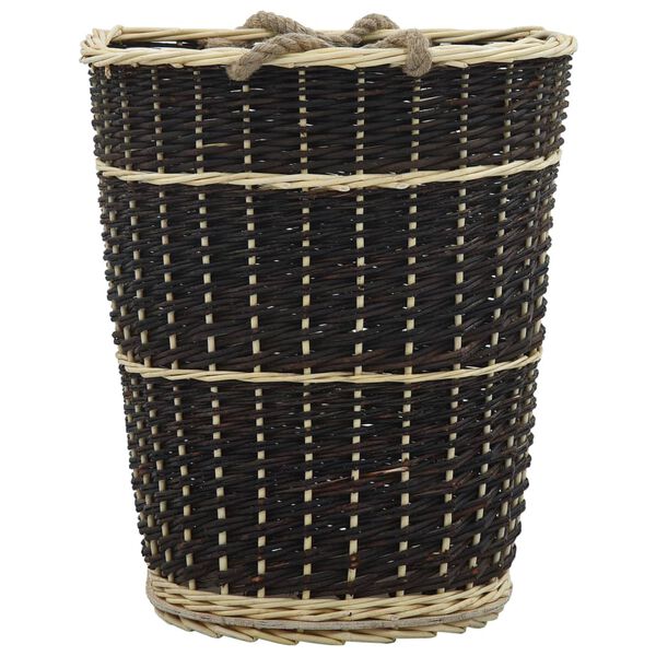 vidaXL b&aelig;rerygs&aelig;k til br&aelig;nde med h&aring;ndtag 50 x 44 x 58 cm naturpil