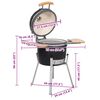 41139 Karnado keramisk grill 33 cm
