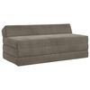 vidaXL Samlebar Sofa Seng Lysegr&aring; 120 x 60 x 49 cm Stof