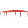 vidaXL Party Tent R&oslash;d 1200 x 300 x 255 cm PE og st&aring;l