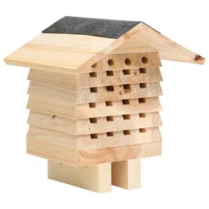 vidaXL bihotel 22x20x20 cm massivt fyrretr&aelig;
