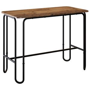vidaXL Spisebord 100 x 50 x 75 cm Konstrueret tr&aelig; Gammelt tr&aelig;